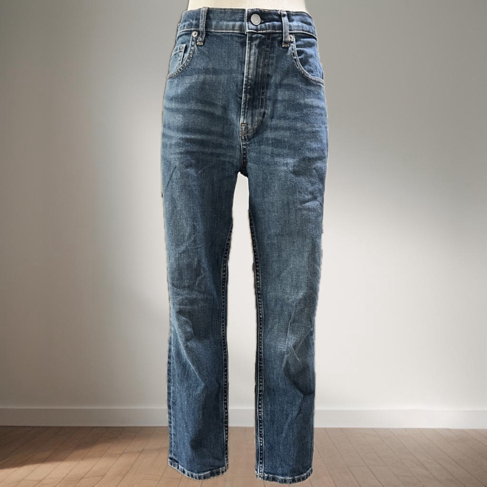 EVERLANE The Cheeky Jean Medium Wash Size 28 Crop
